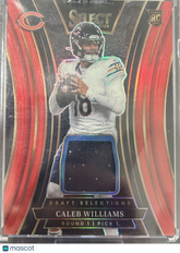 2025 Panini Select Prizm Caleb Williams #DSM-CWS RC Patch